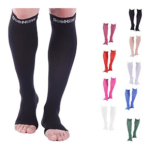 Doc Miller Toeless Compression Socks